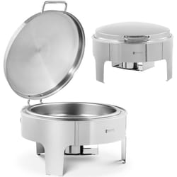 Royal Catering - Scaldavivande da tavolo tondo per pasta con coperchio, diam. 39 centimetri 5,8 l