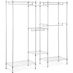 Royal Catering - Stand appendiabiti in filo metallico 189 x 45 x 196 cm 210 kg