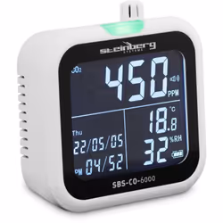 ⭐⭐⭐⭐⭐ Il rilevatore CO2 per un clima abitativo sicuro di marca Steinberg Systems ✅ Modello: SBS-CO-6000 ✅ Articolo: 10030968  ...
