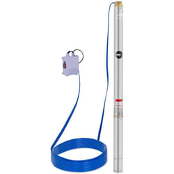 MSW - Pompa sommersa per pozzo pompa immersione profonda 3,80 m³/h 750 w