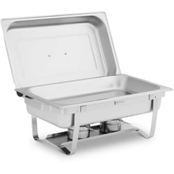 Royal Catering - Chafing Dish Scaldavivande 9 l 2 supporti per carburante 500 x 300 x 60 mm