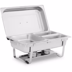 ⭐⭐⭐⭐⭐ L'elegante chafing dish di Royal Catering per servire le pietanze di marca Royal Catering ✅ Modello: RCCD_RT19_9L ✅ Art ...