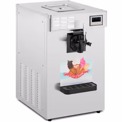 ⭐⭐⭐⭐⭐ Con la macchina per gelato soft in acciaio inox garantisci il raffreddamento necessario di marca Royal Catering ✅ Model ...