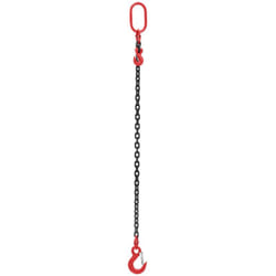 Steinberg Systems - Imbracatura a catena 1 braccio 2.000 kg 1 m nera accorciabile