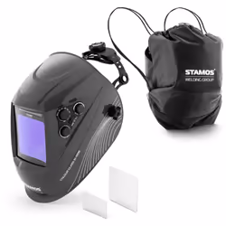 ⭐⭐⭐⭐⭐ Nessun problema di visibilità con la maschera da saldatore COLOUR GLASS XI-100B di marca Stamos Welding Group ✅ Modello ...