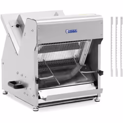 ⭐⭐⭐⭐⭐ Taglia il pane in modo facile con l'affettatrice per pane per fette spesse 12 mm di marca Royal Catering ✅ Modello: RC- ...