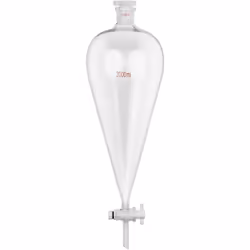 ⭐⭐⭐⭐⭐ Imbuto separatore con rubinetto in PTFE e giunto standard 24/29 per un lavoro efficiente di marca Steinberg Systems ✅ M ...