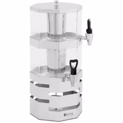 ⭐⭐⭐⭐⭐ Doppio piacere: il dispenser di bibite con due rubinetti, sistema di raffreddamento e contenitori di marca Royal Cateri ...