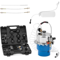 MSW - Dispositivo per spurgo freno 5 l 3 bar Pompa spurgo freni 3.7 m tubo Sicurezza