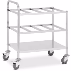 ⭐⭐⭐⭐⭐ Trasporto rapido con il carrello a ripiani per contenitori 24 GN di marca Royal Catering ✅ Modello: RCPT-94-12GN1/6 ✅ A ...
