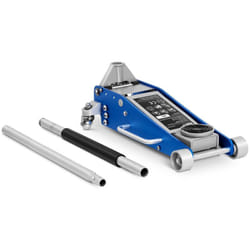 Cric Auto Idraulico a Carrello 2500 kg Sollevatore Veicoli Martinetto 100-465 mm