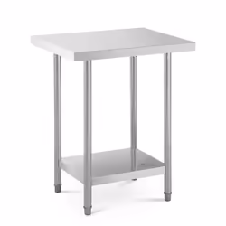 ⭐⭐⭐⭐⭐ Robusto e resistente: il tavolo acciaio inox convince grazie alla sua eccellente qualità. di marca Royal Catering ✅ Mod ...