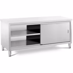 ⭐⭐⭐⭐⭐ Fino a 600 kg: il mister muscolo tra gli armadi inox! di marca Royal Catering ✅ Modello: RCSSCB-200X60-E ✅ Articolo: 10 ...