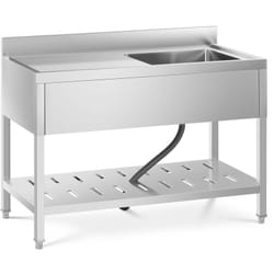Royal Catering - Lavello In Acciaio Inox Cucina Professionale Lavandino Ristorante 49x42x24,5cm