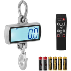 Steinberg Systems - Bilancia a Gancio Sospesa Dinamometro Digitale Con Telecomando lcd 500 kg/100 g