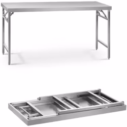 Codice produttore: 10011484 Il tavolo in acciaio inox di Royal Catering è una soluzione perfetta per il settore della ristora ...