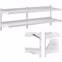Codice produttore: 10011464 Lo scaffale pensile di Royal Catering è perfetto per ristoranti, mense e buffet. Si caratterizza ...