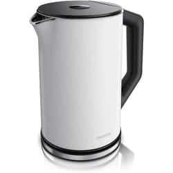 Arendo - Bollitore Acqua Elettrico da 1.5L 2200W - Eco Controllo Temperatura - Temperatura Regolabile 40-100°C - Parete Doppia - in Acciaio