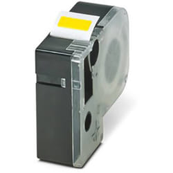 Phoenix Contact - 1116205 mm-eml (20X8)R C1 ye/bk Etichette per stampante a trasferimento termico Tipo di montaggio: coll