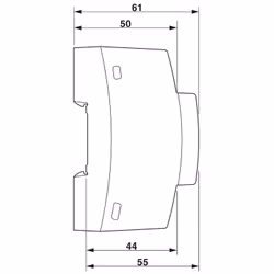 Phoenix Contact STEP3-PS/1AC/5DC/3/PT/USB-A morsettiera - Vista aggiuntiva 3