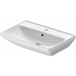 Duravit D-Neo - Lavabo 65x44 cm, 1 foro per miscelatore, bianco 2366650000