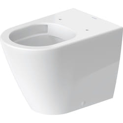 Duravit - D-Neo wc au sol, chasse deau basse, sans rebord, sortie
