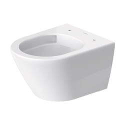 Duravit D-Neo WC suspendu Compact, chasse deau basse,
