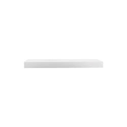 Mensola da Muro Scaffale Sospeso a Parete Libreria Piccola Legno e Metallo 1x 25x22.9x3.8cm - Woltu