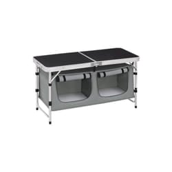 Tavolo Campeggio Pieghevole Mobile Cucina da Campeggio Tavolo da Picnic - Woltu