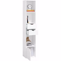 Organizza a Piacere: 3 vani a giorno, 2 cassetti e 1 armadietto, questo scaffale offre più soluzioni di stoccaggio. Grazie al ...