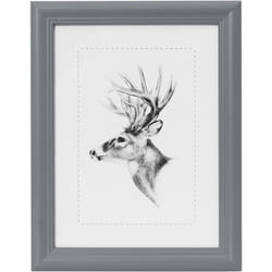 Woltu - 1x Cornice Foto da tavolo da muro 20x30cm, Grigio
