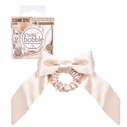 invisibobble SPRUNCHIE SLIM, Elastico capelli per coda di cavallo, Crema, 1 pz