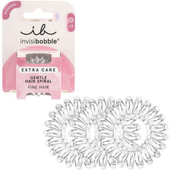invisibobble Extra Care Crystal Clear accessorio per capelli Nastro per capelli 3 pz