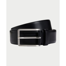 Cintura BOSS Cintura in pelle Erman uomo nero Nero - 110