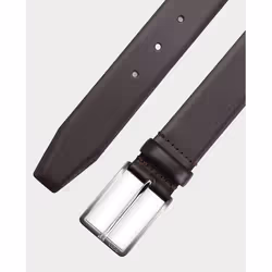 Cintura BOSS Cintura in pelle Erman uomo marrone Marrone - 100 - Vista aggiuntiva 2