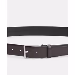 Cintura BOSS Cintura in pelle Erman uomo marrone Marrone - 105 - Vista aggiuntiva 3