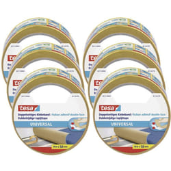 tesa UNIVERSAL 56171 Nastro biadesivo (L x L) 10 m x 50 mm 6 pz.