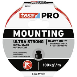 Tesa - Mounting pro Ultra Strong 66792-00001-00 Nastro per fissaggio Bianco (l x l) 5 m x 19 mm 1 pz.