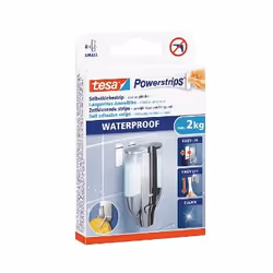 TESA 59700-00500-04, Bianco, Quadrato, Rimovibile, Universale, 6 pz