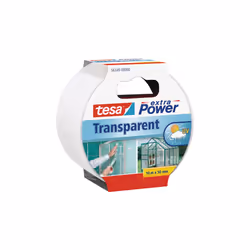 TESA 56349, Trasparente, Fissare, Riparazione, Rinforzo, Metallo, PVC, Policarbonato, Polipropilene, Legno, Aspro, Liscio, Re ...