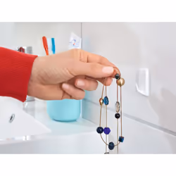 TESA 58278-00000-20 gancio di stoccaggio domestico Interno Gancio universale Nero 3 pz