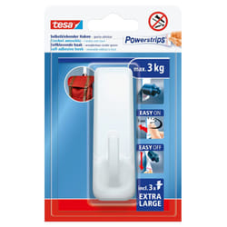 TESA Powerstrips Interno Gancio polivalente Bianco 1 pz