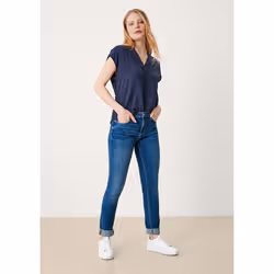 s.Oliver 04.899.71.6869.55Z2.34.34 Pantalone Blu - Vista aggiuntiva 2