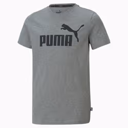 PUMA 586960_03_1-2Y, Bambino, Medium Gray Heather, 1-2Y, Girocollo, Vestibilità regolare, 1 pz
