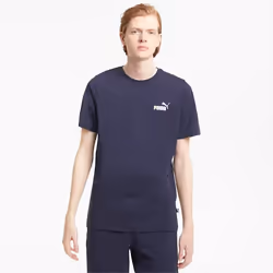 PUMA 586668_06_S, Adulto, Maschio, Peacoat, S, Girocollo, Vestibilità regolare
