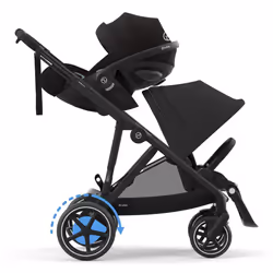 CYBEX e-Gazelle S Passeggino classico 1 seduta(e) Nero - Vista aggiuntiva 5