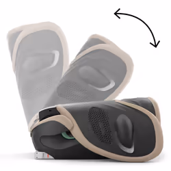 CYBEX Solution G2 Seggiolino per Automobile 2-3 (15 - 36 kg; 3 - 12 years) Beige - Vista aggiuntiva 4
