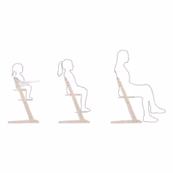 CYBEX Iris 3-in-1 Alzasedia multifunzione Seduta rigida Bianco, Legno - Vista aggiuntiva 8