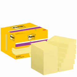 Post-It 656-12SSCY pouch autoadesiva Rettangolo Giallo 90 fogli Autoadesivo