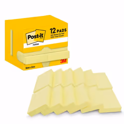 Post-It 7100290163 pouch autoadesiva Rettangolo Giallo 100 fogli Autoadesivo - Vista aggiuntiva 2